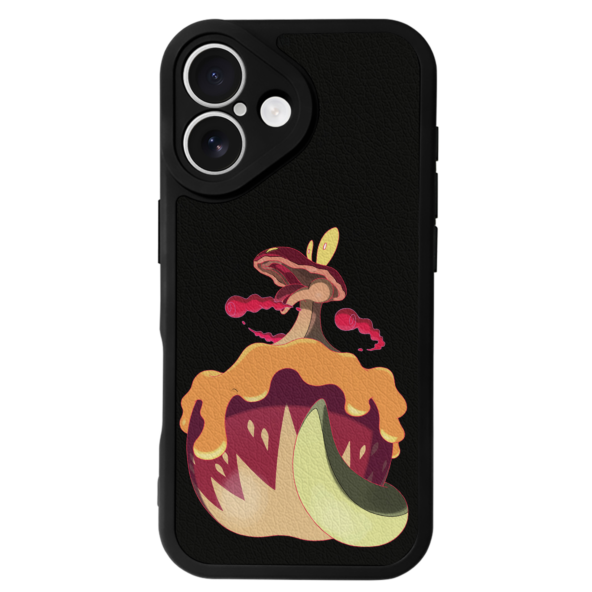 （画像用） ポケットモンスター Pokémon 【iPhone 16シリーズ対応】シリコンスマホケース（レザー調） 材質：シリコン